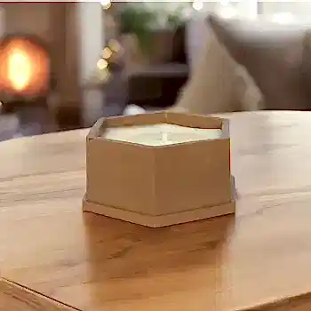 Sedir Ağacı Kokulu Doğal Soya Mumu - Vera